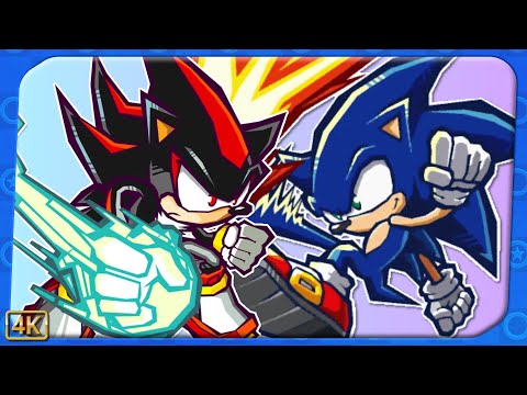 Sonic Battle for GBA ⁴ᴷ Full Playthrough (All Stories & Gerald's Journals)