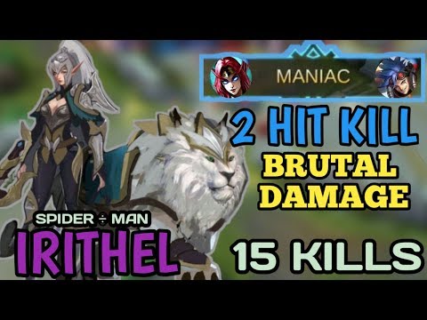 2 HIT KILL BUILD IRITHEL BRUTAL DAMAGE | RIP SAVAGE | MOBILE LEGENDS