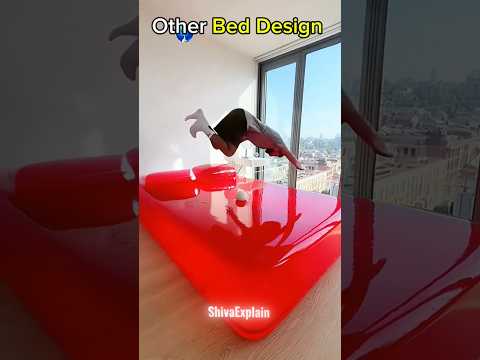 Other Bed Design V'S Last One ☠️ | Shivaexplain #trollface #beddesign #shorts