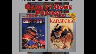 The Atari 7800 Game By Game Podcast Episode 10 – Choplifter & Karateka