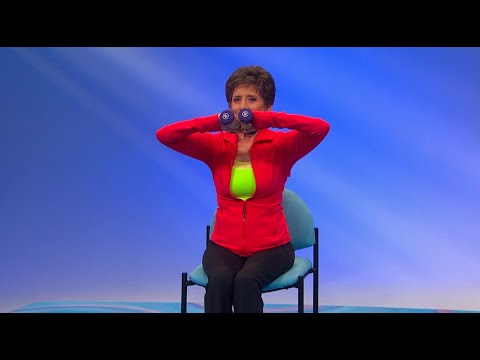Sit and Be Fit Strengthening Exercises with Hand Weights (Segment from Episode # 1308)
