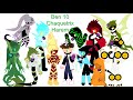 Ben 10 Chaquetrix Harem Ep 1 12 Season 1 Classic Alien Girls Stick Nodes
