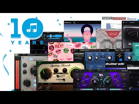 35+ Plugins for $10 a Piece! Plugin Boutique 10 Year Anniversary