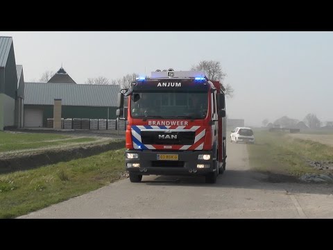 [10.04.'15] Pannetje op vuur doet brandweer Anjum uitrukken naar Sociaal Pension Noach in Engwierum