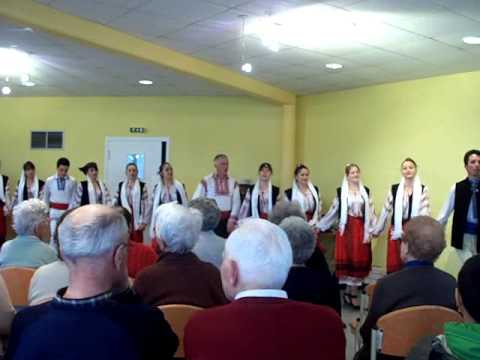 FLORICICA din Posesti, Prahova- spectacol  la caminul de batrani din Beaupreau Franta