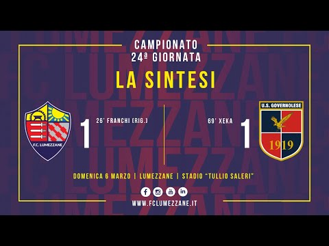 CAMPIONATO | FC LUMEZZANE - Governolese | LA SINTESI