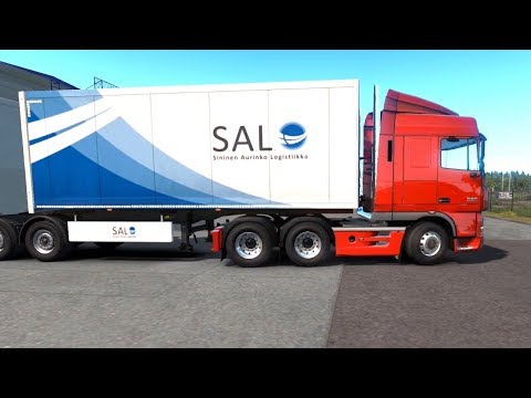 ETS 2 Beyond the Baltic Sea - 32 Tons of Pasta Pick Up  from Helsinki