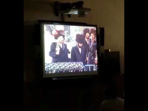 Belz wedding on TV for kids