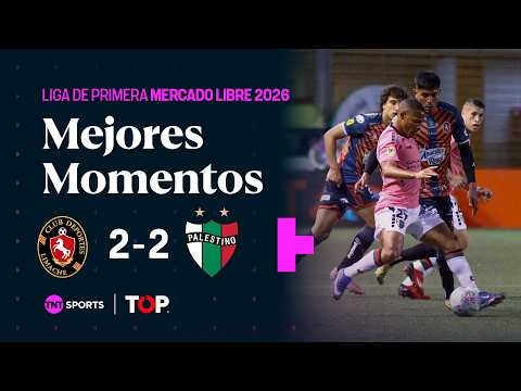 Compacto TOP | ⚫🔴 Dep. Limache 2-2 ⚪🟢🔴 Palestino | Liga de Primera Mercado Libre 2026 - Fecha 24