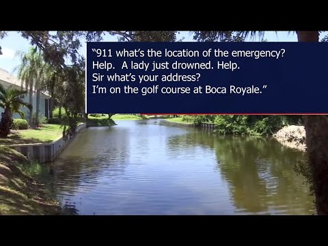 Golfer jumped into pond, tried to save woman being attacked by alligators: 911 calls