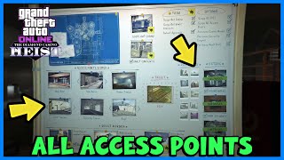 ALL ACCESS POINTS FOR CASINO HEIST SETUP SCOPING! (FULL GUIDE)