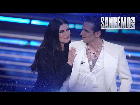 Sanremo 2026 - Achille Lauro sul palco dell'Ariston