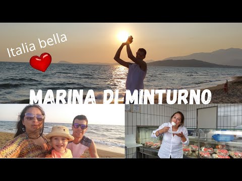 Marina di Minturno, Lazio Italia. Conocemos el segundo puente colgante mas antiguo de Europa.