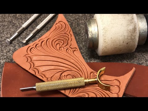 Leather Working Livestream 🎦 Leathercraft and leather Working Videos by Bruce Cheaney