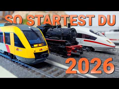 Modellbahn Start 2026: Der ultimative Guide für Anfänger! (AC/DC, analog/digital, Märklin, Piko,...)