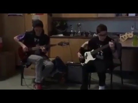 Sixx: AM - Rise Bass and Guitar Cover