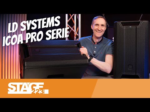 LD Systems ICOA PRO | aktives PA-System für DJs & Bands | 21" Bass im 18" Gehäuse!