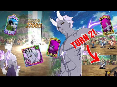 TWO-TURN VICTORY WITH DEMON HENDRICKSON?? Top-Tier Estarossa Support! | 7DS: Grand Cross