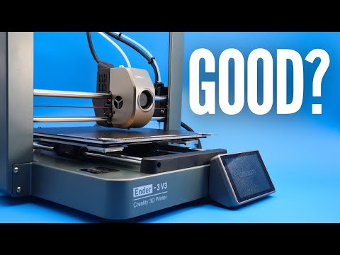 How Good is the NEW Ender 3 V3 Metal Frame Printer?