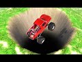 MONSTER TRUCK vs 100,000FT DROP! Jumps & High Speed Crashes