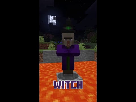 [JAVA EDITION] Get to know WITCH in Minecraft!