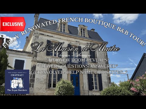 Fully Renovated French Boutique B&B Tour! Plus so much more!! #204