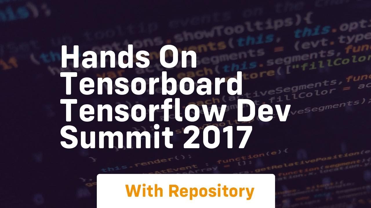 hands on tensorboard tensorflow dev summit 2017