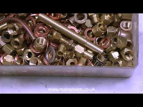 MY STIRLING SINGLE #3  WHISTLE VALVE AND BOILING ALUM POWDER