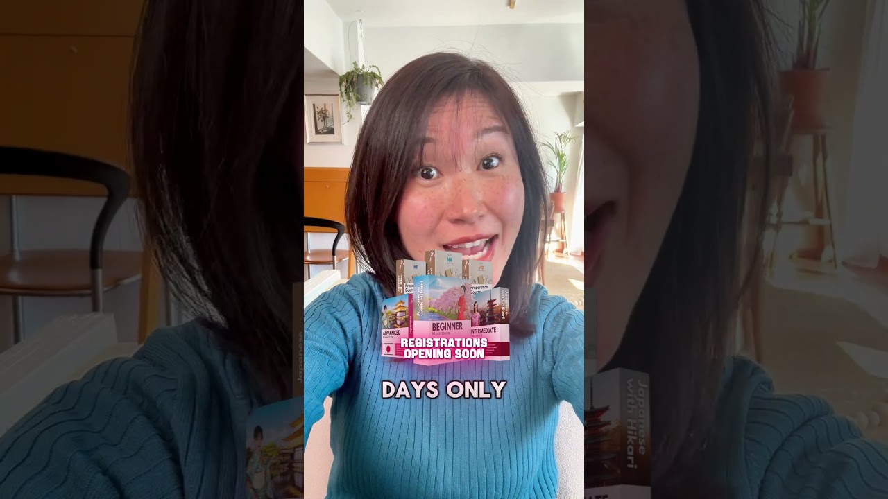 🇯🇵My self-paced Japanese Mastercourses will be finally available again soon #japanese #learnjapanese