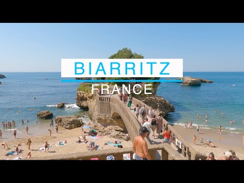 Biarritz France Walk 4K
