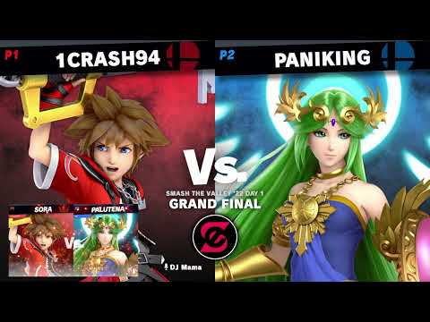 1Crash94 (Sora) vs PaniKing (Palutena) Grand Final | Smash The Valley '22 Day 1