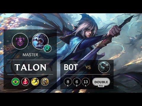 Talon Bot vs Senna - BR Master Patch 9.23