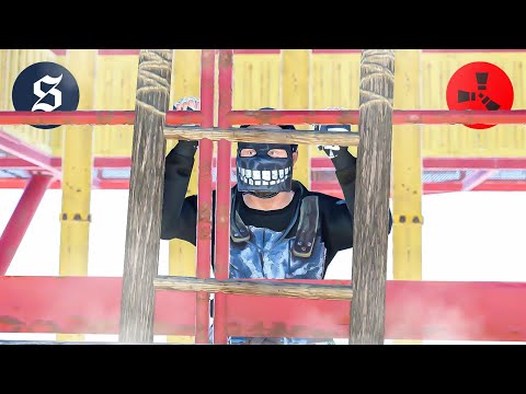 Revenge Raid on my Neighbor and Countering Oil Rig - SOLO RUST #6 S83