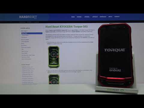 How Boot Animation Looks in Kyocera Torque G03 – Loading Screen