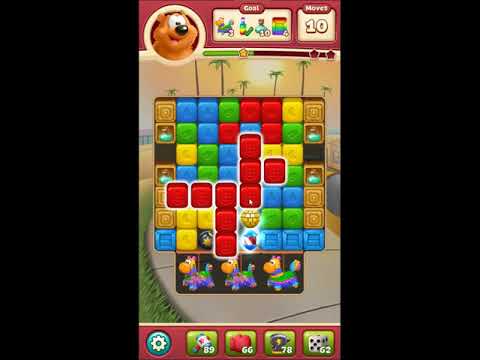 Toon Blast Level 3207 - NO BOOSTERS 🐻🐺🐱 | SKILLGAMING ✔️