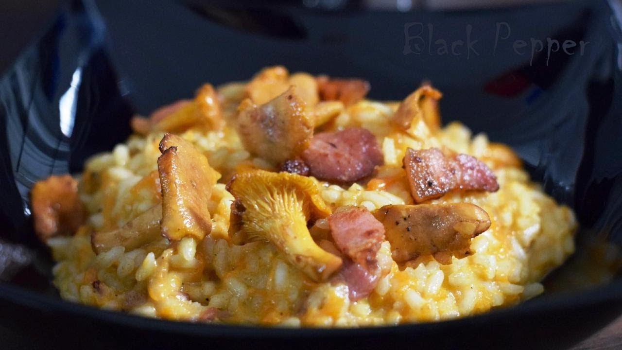Mushroom and Pumpkin Risotto | Black Pepper Chef