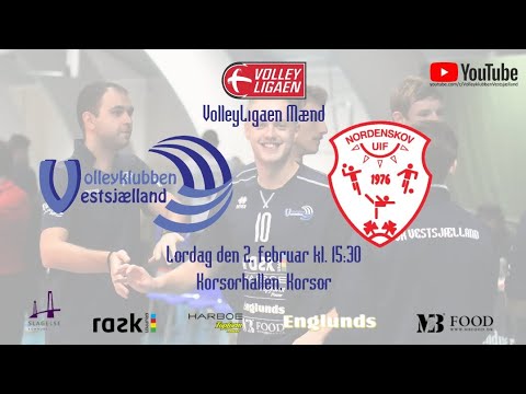 VolleyLigaen. VK Vestsjælland - Nordenskov UIF. 2. februar 2019