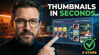 clickly ai : The ai thumbnail maker that does it All - YouTube