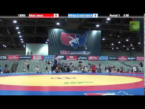D Division 130KG - Brian Jones vs. Petrica Constandache
