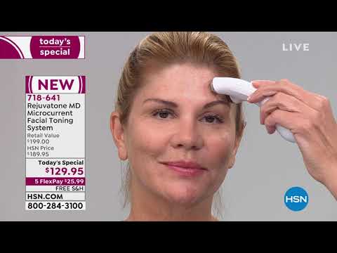 Rejuvatone MD by JeNu Microcurrent Facial Toning System