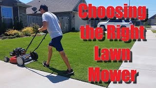 How To Choose the Right Lawn Mower
