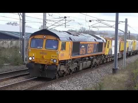 66726/66706 6x69 Shap Summit - Carlisle High Wapping Sidings, Sun.10th April 2022