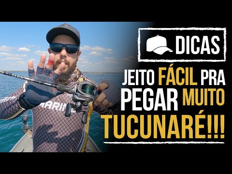 JEITO FÁCIL PRA PEGAR MUITO TUCUNARÉ (DICA)