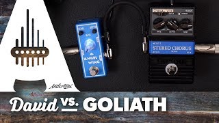 Video thumbnail for "David vs Goliath" Chorus Pedal Challenge - Arion Modified SCH-Z Chorus vs Tone City Angel Wing by Andertons Music Co