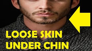 how to get rid of loose skin under chin without surgery