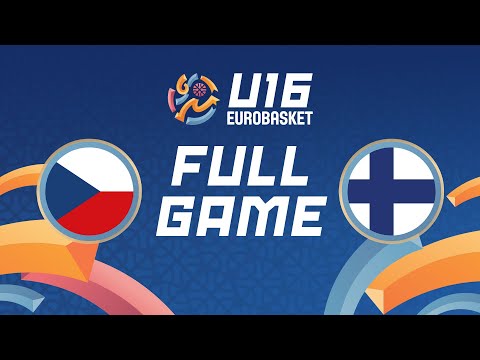Group Phase | Czechia v Finland | Full Basketball Game | FIBA U16 Women's EuroBasket 2025