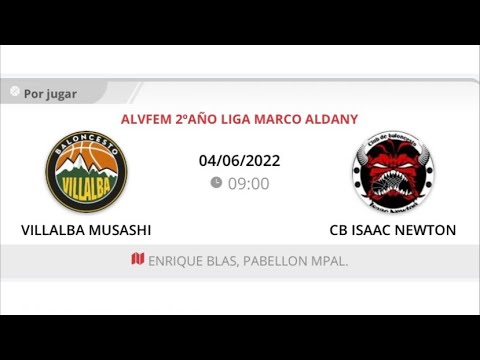 Alevin fem 10 VILLALBA MUSASHI - ISAAC NEWTON