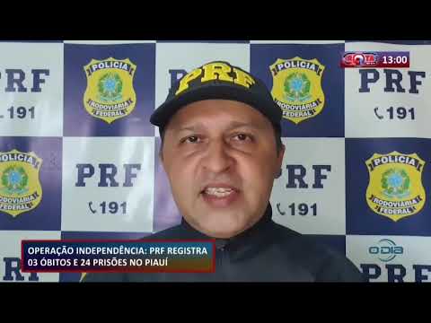 Operacão IndependeÌ‚ncia: PRF registra 03 oÌbitos e 24 prisoÌƒes 09 09 20