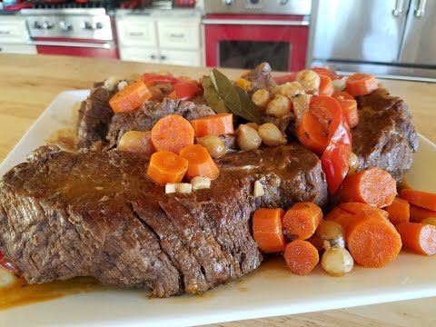 💖 How to make Classic Pot Roast from scratch homemade Recipe by Mommy Is A Chef