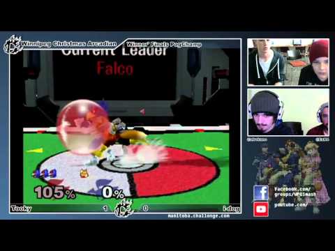 S.A.N.T.A. i-dog (Fox) vs. Tooky (Falco) - WF Melee Singles